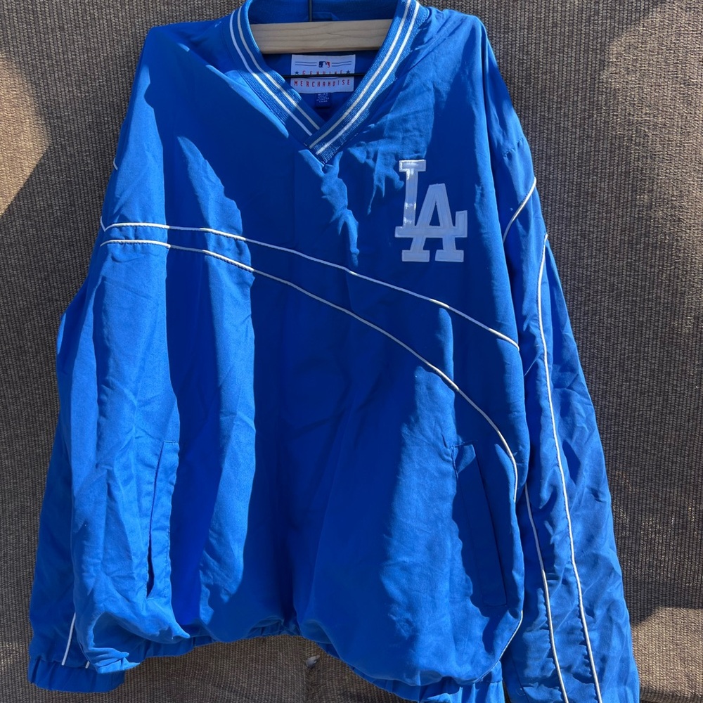 Vintage LA DODGERS Genuine Merchandise windbreaker jacket MLB Men’s Sz XL